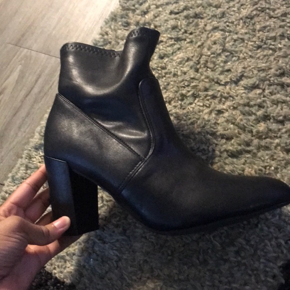 Black Ankle Boots - Picture 1 of 8